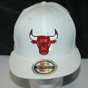 New Era 9fifty Chicago Bulls rare snapback from the Ultra Metallic Collection